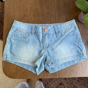 Light wash Indigo Rein Jean Shorts